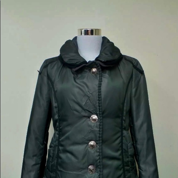 Marithe Francois Girbaud gray puffer jacket, 42 - Picture 2 of 8